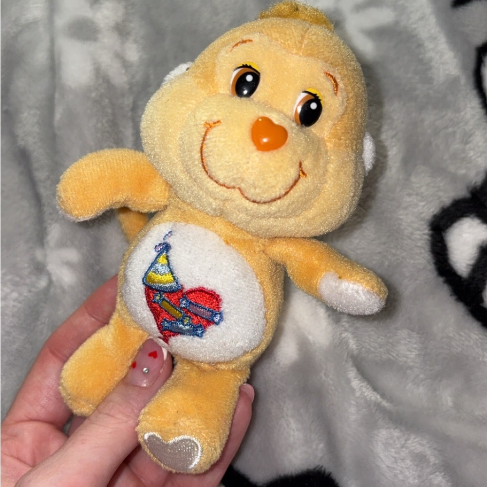 care bear vintage cousin playful heart monkey